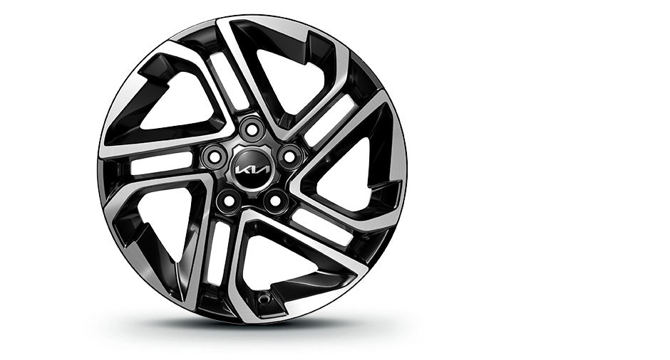 16” Dual tone crystal cut alloy wheel